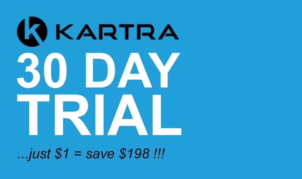 Kartra 30 Day Trial -Get the Kartra $1 Trial for 30 Days