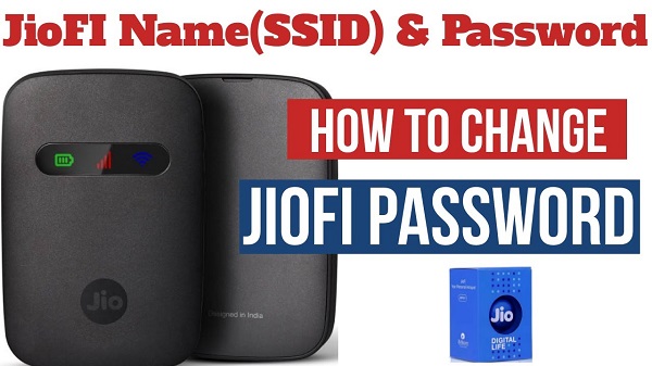 How to change the JioFi password