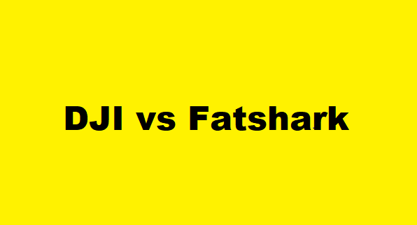 DJI vs Fatshark