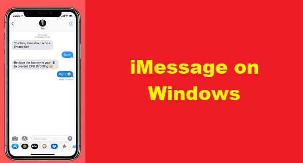 iMessage on Windows