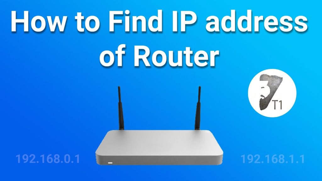 Default IP Address of Router