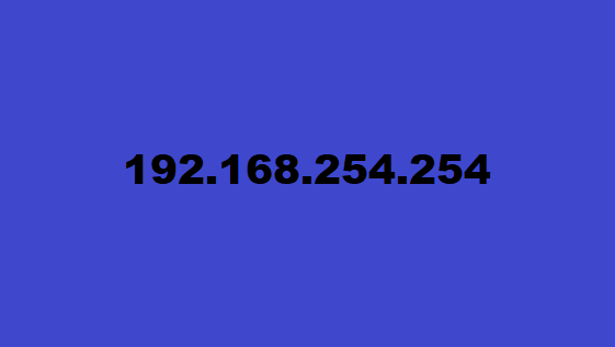 192.168.254.254