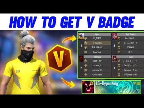 How to Get Free Fire V Badge Using Code